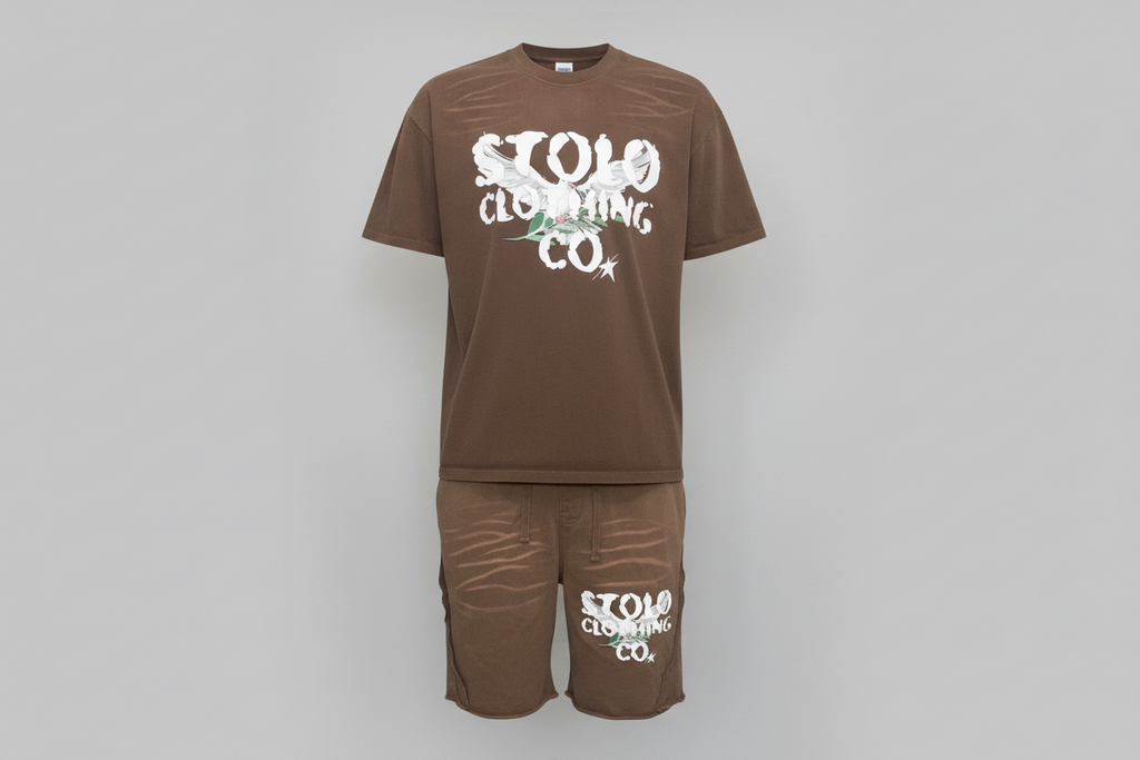 Stolo Clothing Co Birdies Heavyweight Tiger Stripes Shorts