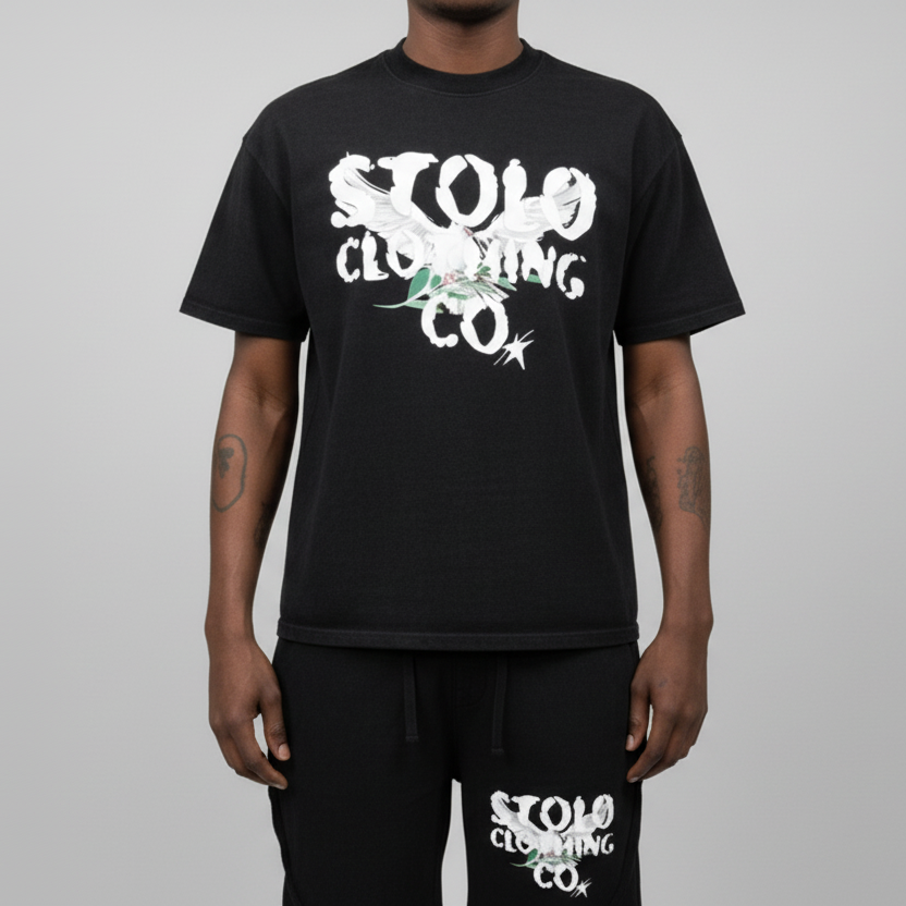 Stolo Clothing Co Birdies Tiger Stripes Tee (250 GSM)