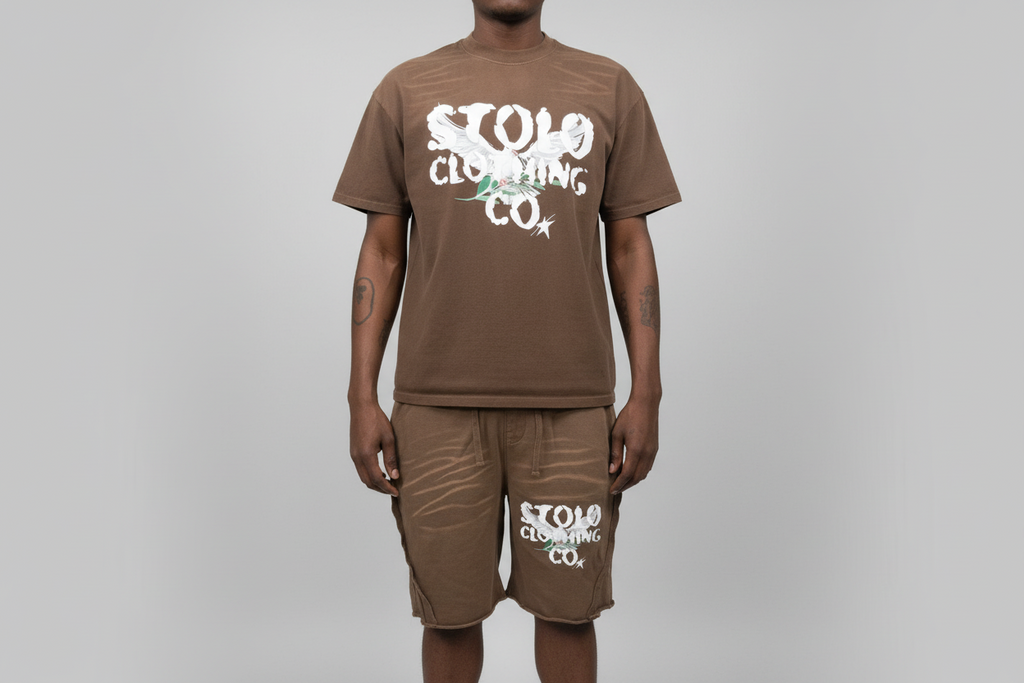 Stolo Clothing Co Birdies Heavyweight Tiger Stripes Shorts