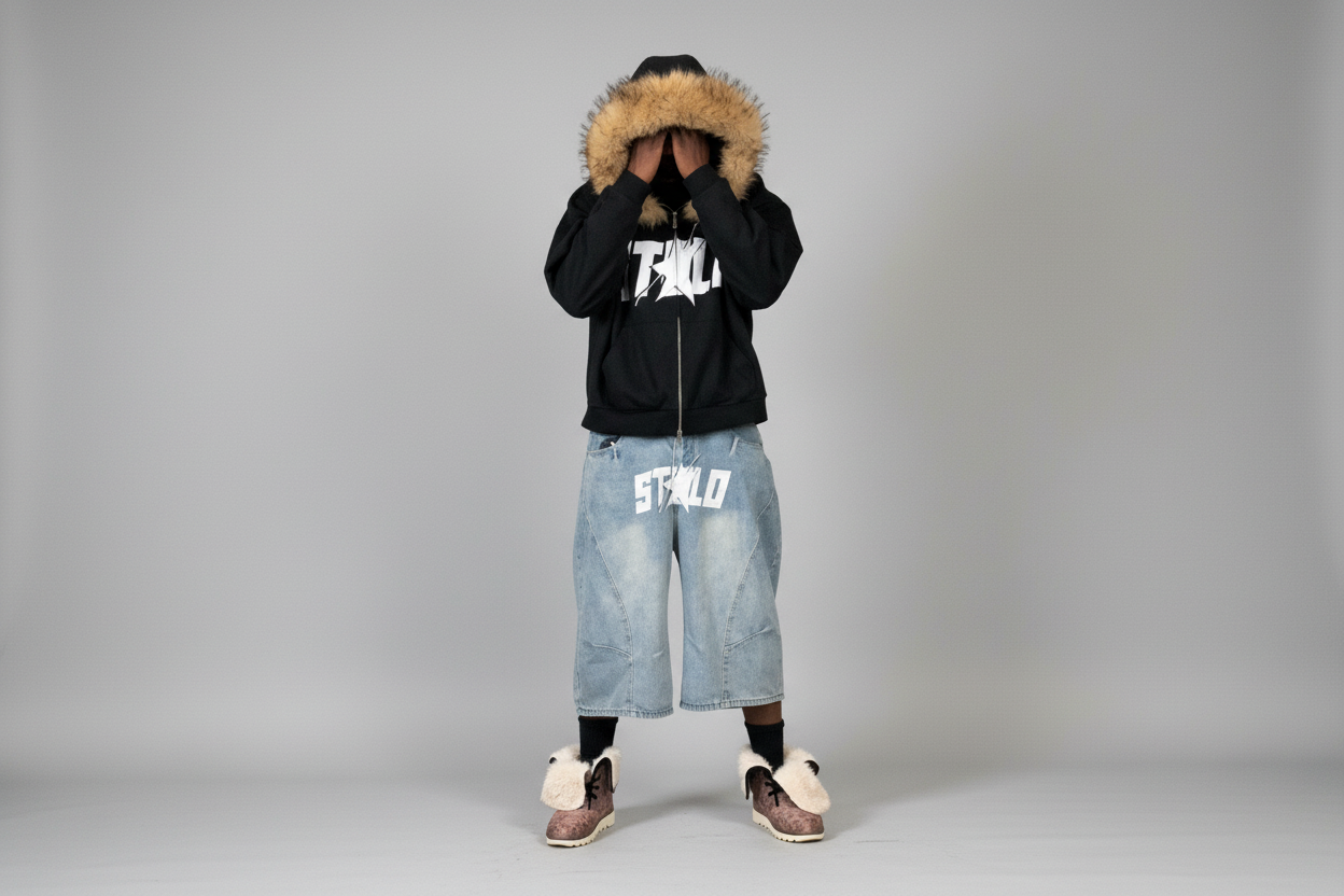 Stolo Clothing Co STARCHILD Leopard Print Plush Boots