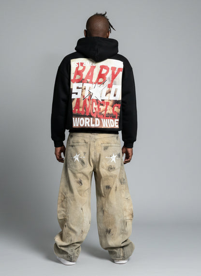 Limited Edition Stolo Clothing Co Baby Angels Super Oversized Angel Hoodie