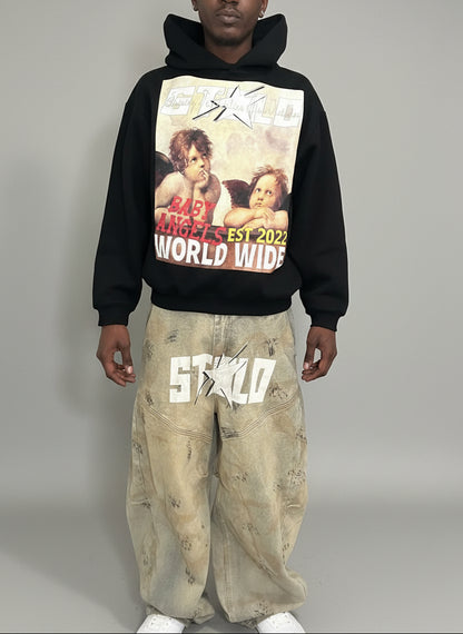 Limited Edition Stolo Clothing Co Baby Angels Super Oversized Angel Hoodie