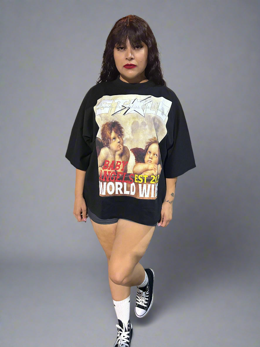 Stolo Clothing Co STARCHILD High-Waisted Shorts [BLACK]