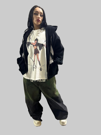 Stolo Clothing Co PAIN PIN Oversized Cropped Boxy Tee