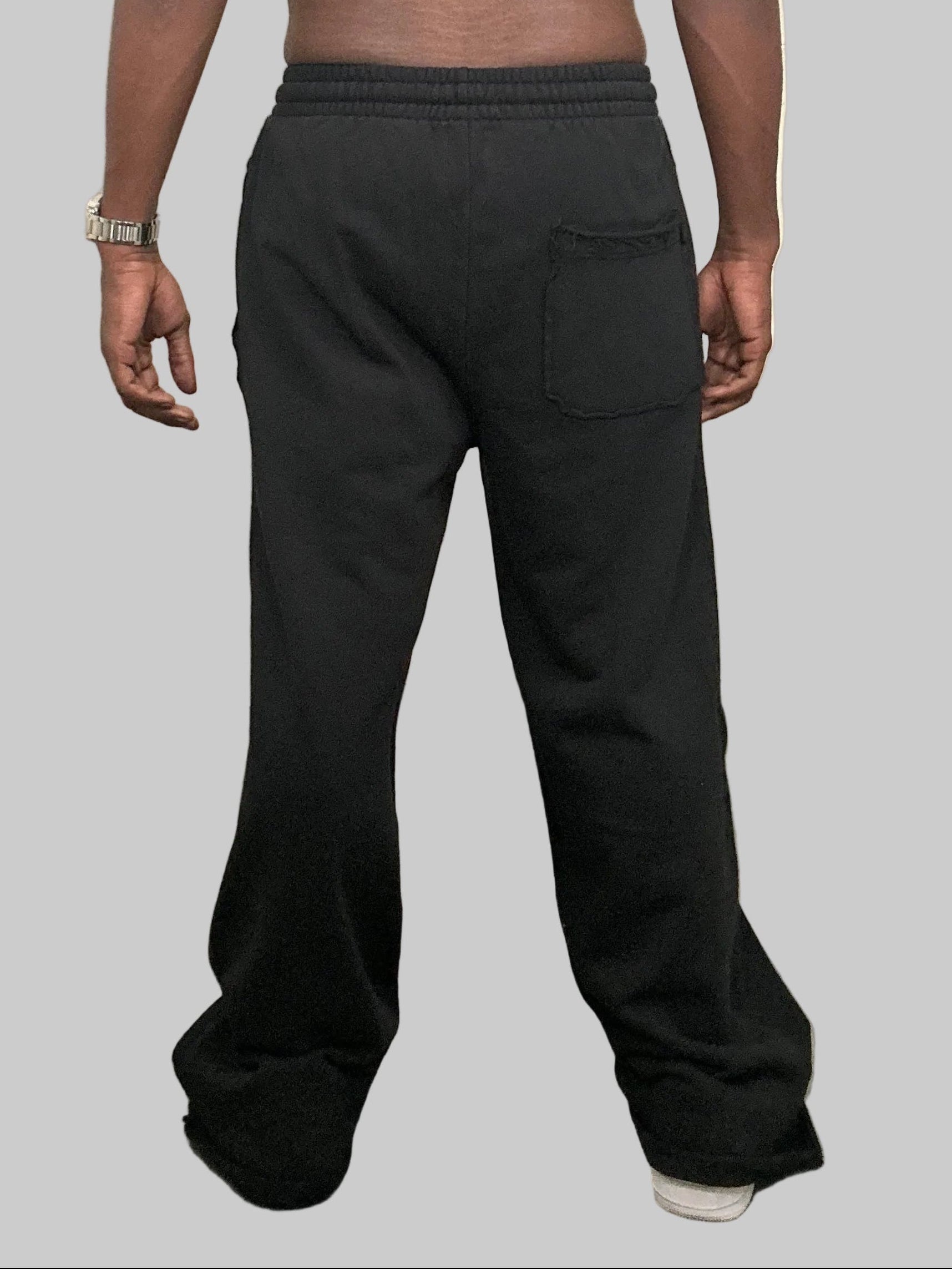 Stolo Clothing Co Birdies Snow Washed Raw Edge Sweatpants