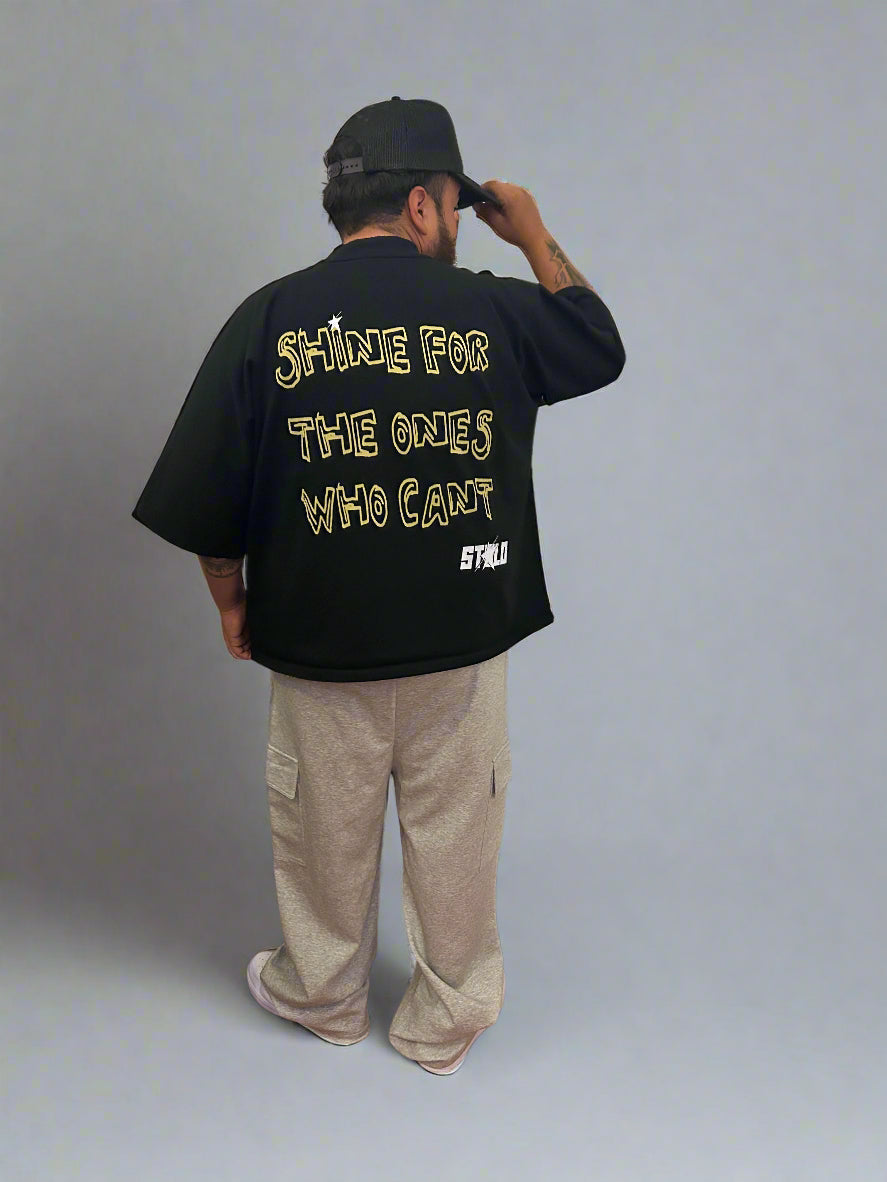 Stolo Clothing Co STILL SHINNING Oversized Cropped Boxy Tee