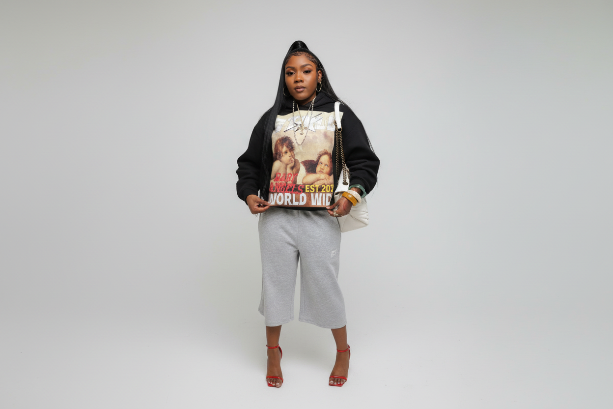 Stolo Clothing Co STARCHILD Baggy 3/4 Sweatpants