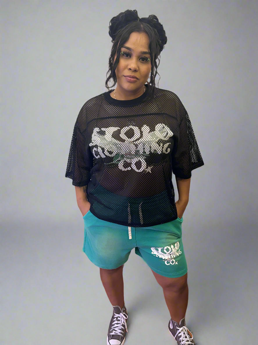 Stolo Clothing Co Birdies Overized Boxy Jersey Tee