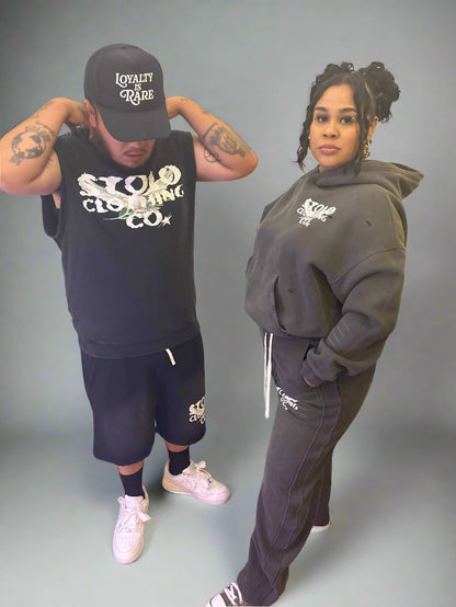 Stolo Clothing Co Birdies Snow Washed Sleeveless Hoodie