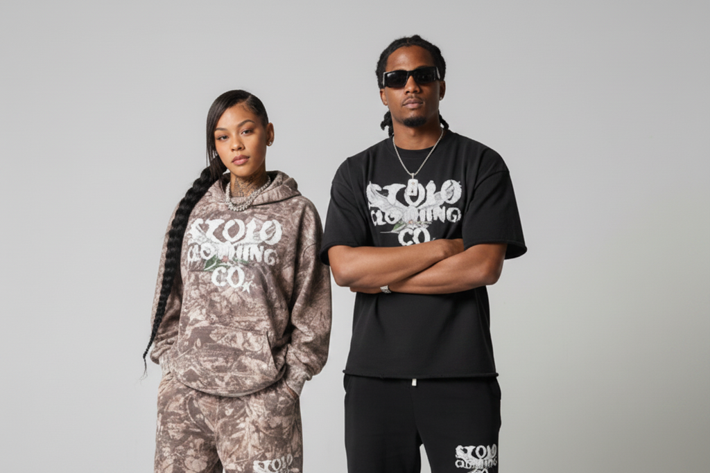 Stolo Clothing Co Birdies Sun Faded Raw Edge Tee