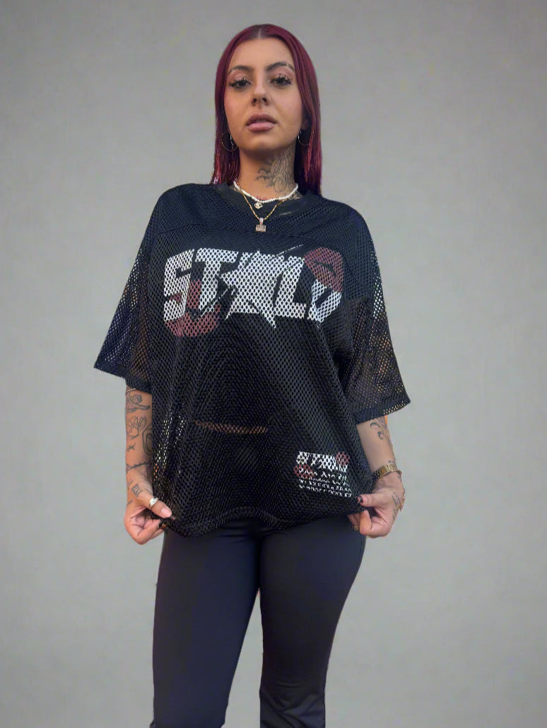 Stolo Clothing Co LUV U Oversized Boxy Jersey Tee