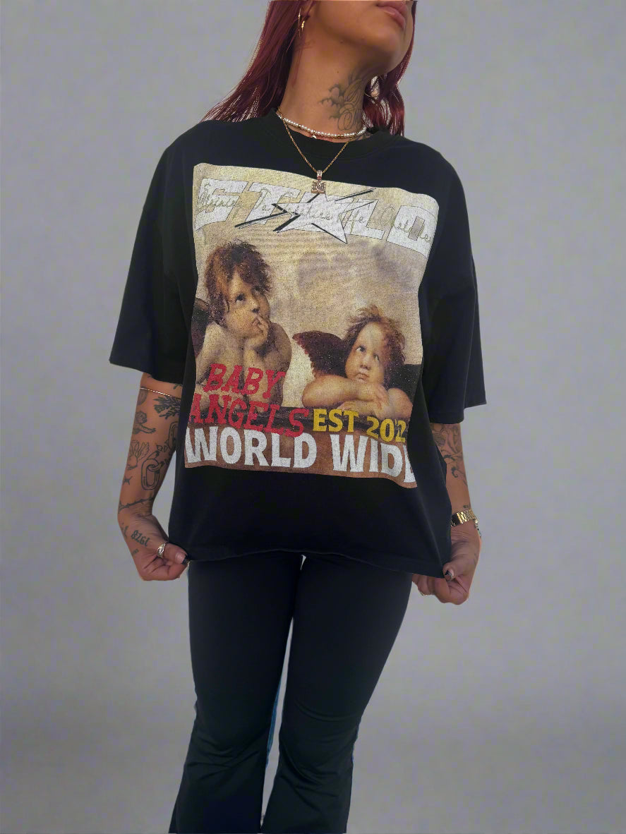 Stolo Clothing Co Baby Angels Classic Boxy Tee