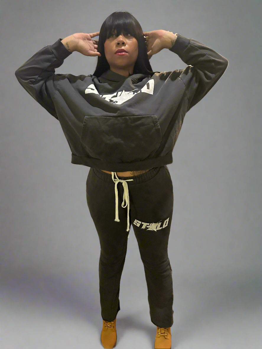 Stolo Clothing Co STARCHILD Oversized Cropped Boxy Hoodie