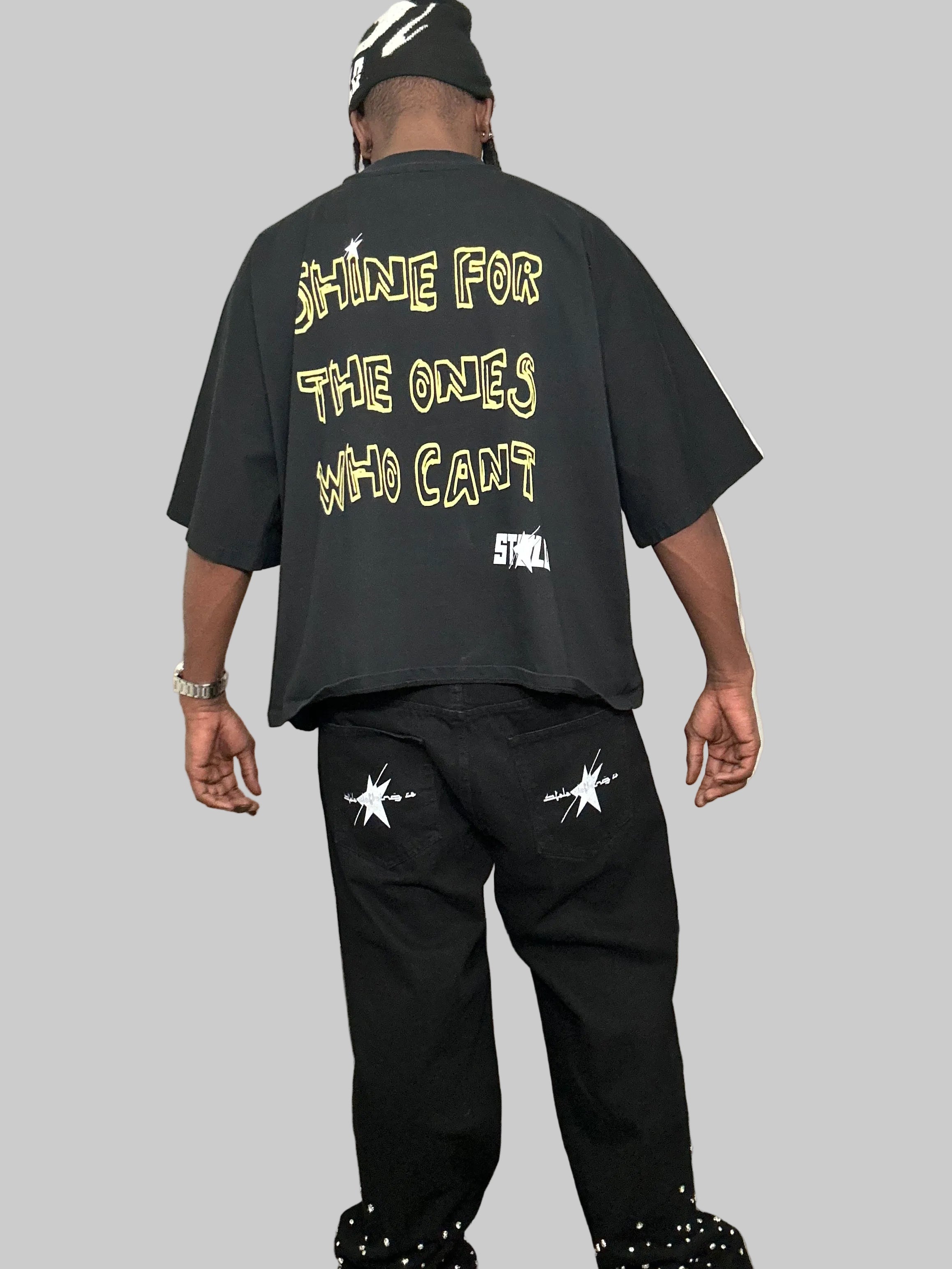 Stolo Clothing Co STILL SHINNING Oversized Boxy Tee