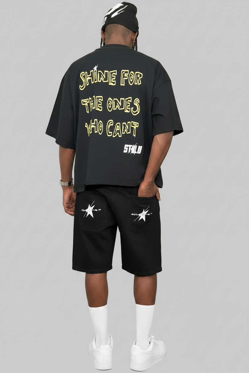 Stolo Clothing Co STILL SHINNING Oversized Boxy Tee