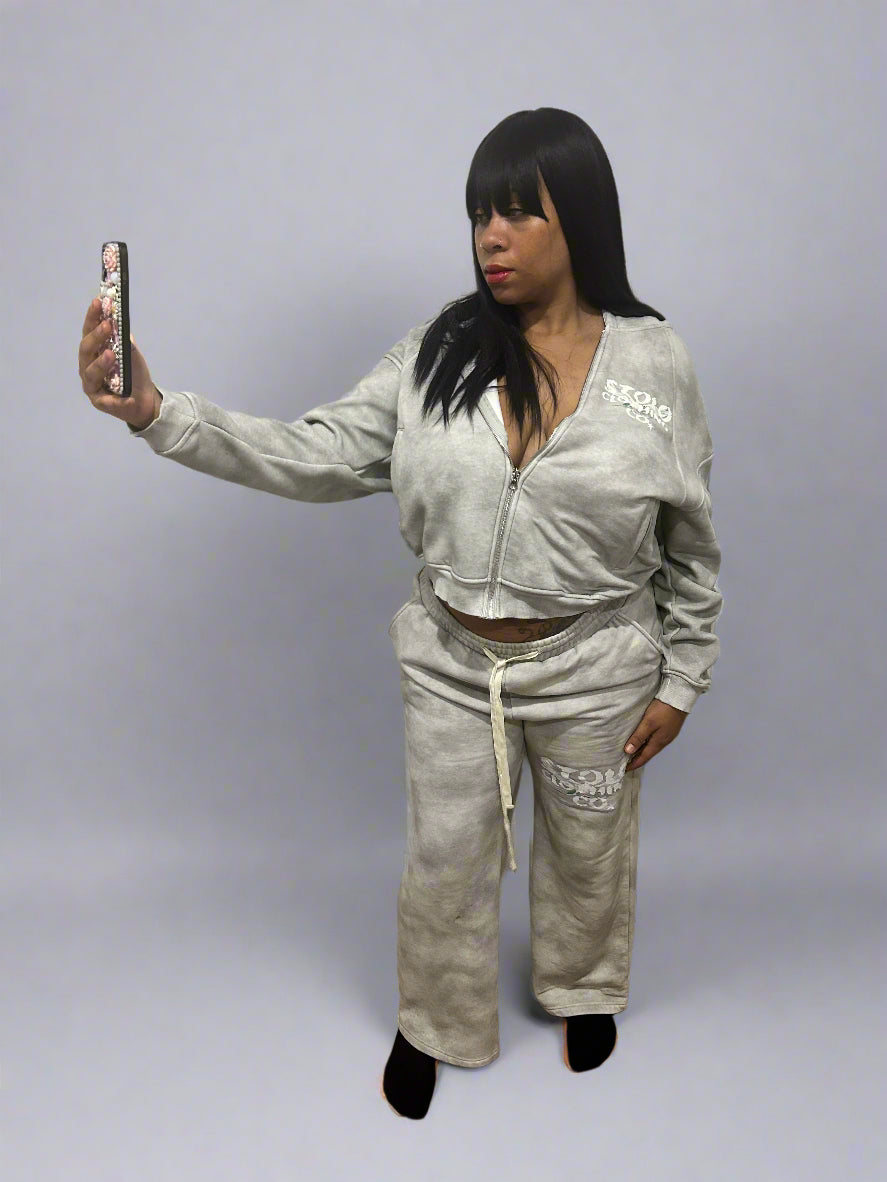 Stolo Clothing Co Birdies Dirty Washed Fleece Sweatpants