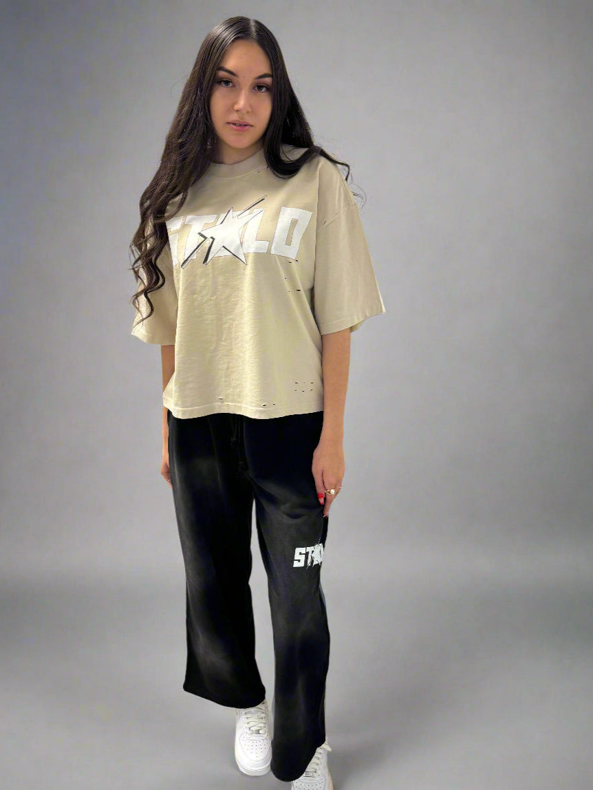 Stolo Clothing Co STARCHILD Hand-Frayed Boxy Tee