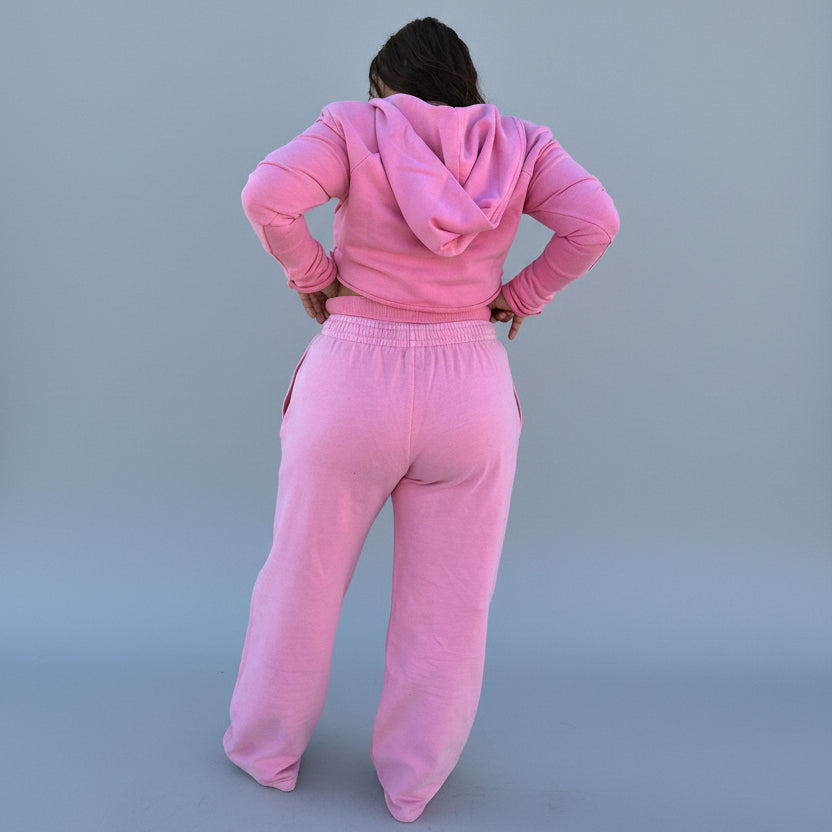 Stolo Clothing Co STARCHILD Vintage Washed Raw Edge Cropped Hoodie