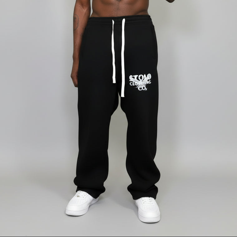 Stolo Clothing Co Birdies Sun Faded Curved Blade Sweatpants