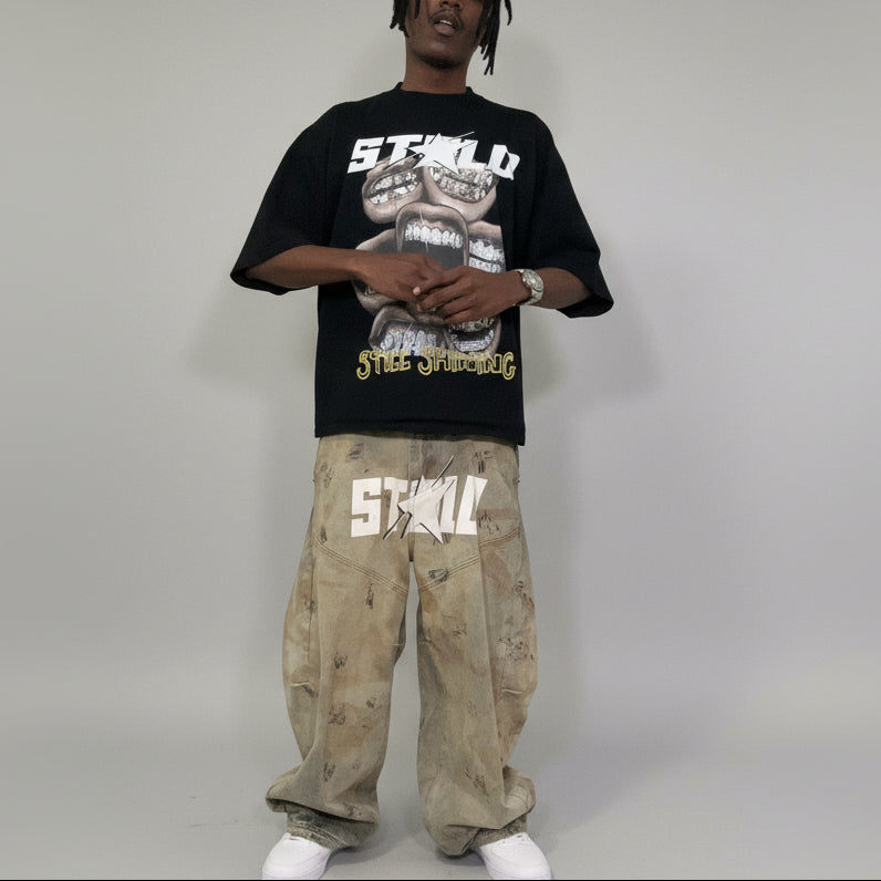 Stolo Clothing Co STILL SHINNING Oversized Boxy Tee
