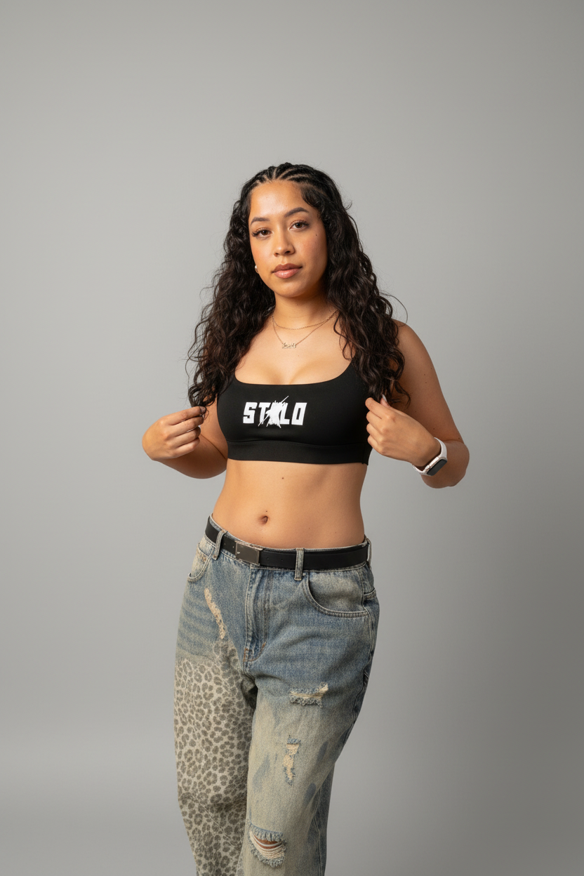 Stolo Clothing Co STARCHILD Criss Cross Yoga Sports Bra