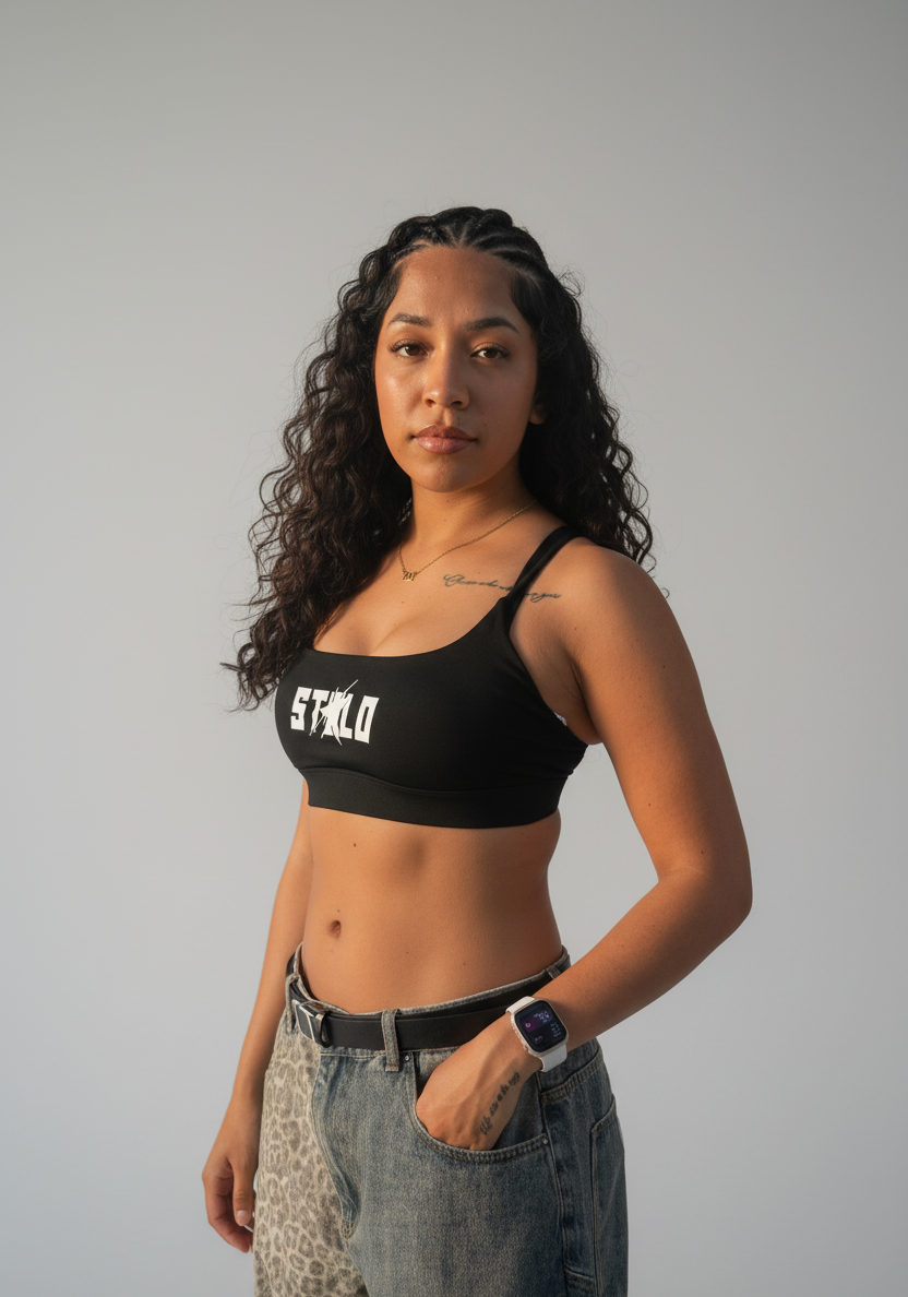Stolo Clothing Co STARCHILD Criss Cross Yoga Sports Bra