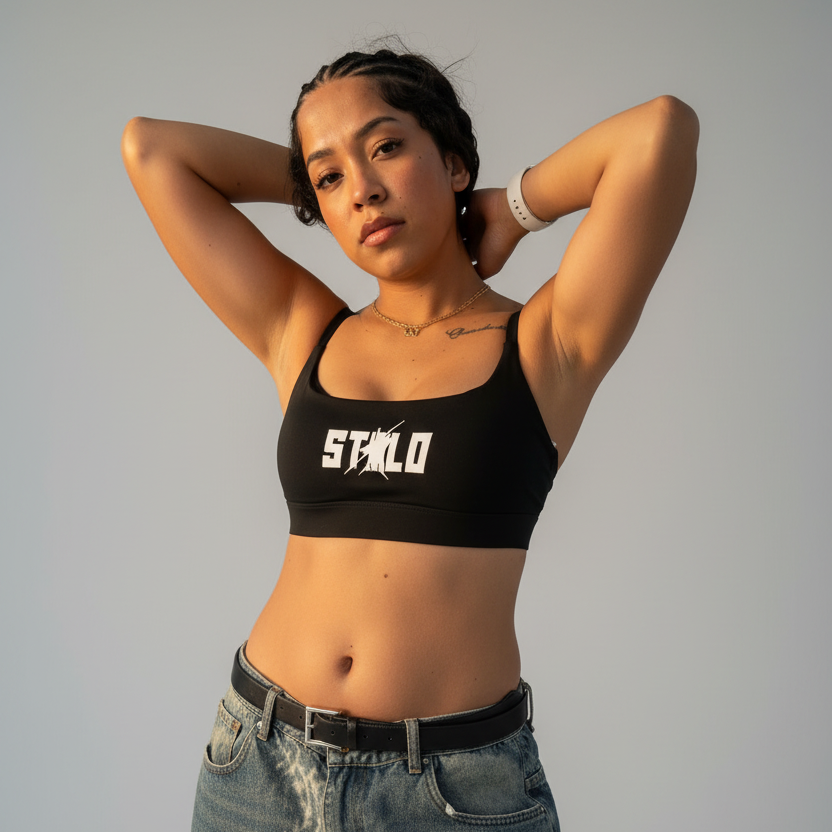 Stolo Clothing Co STARCHILD Criss Cross Yoga Sports Bra