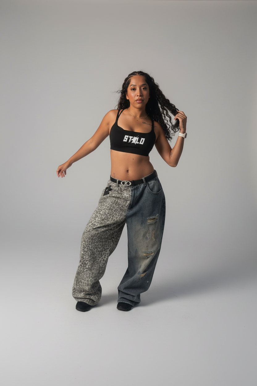 Stolo Clothing Co STARCHILD Criss Cross Yoga Sports Bra