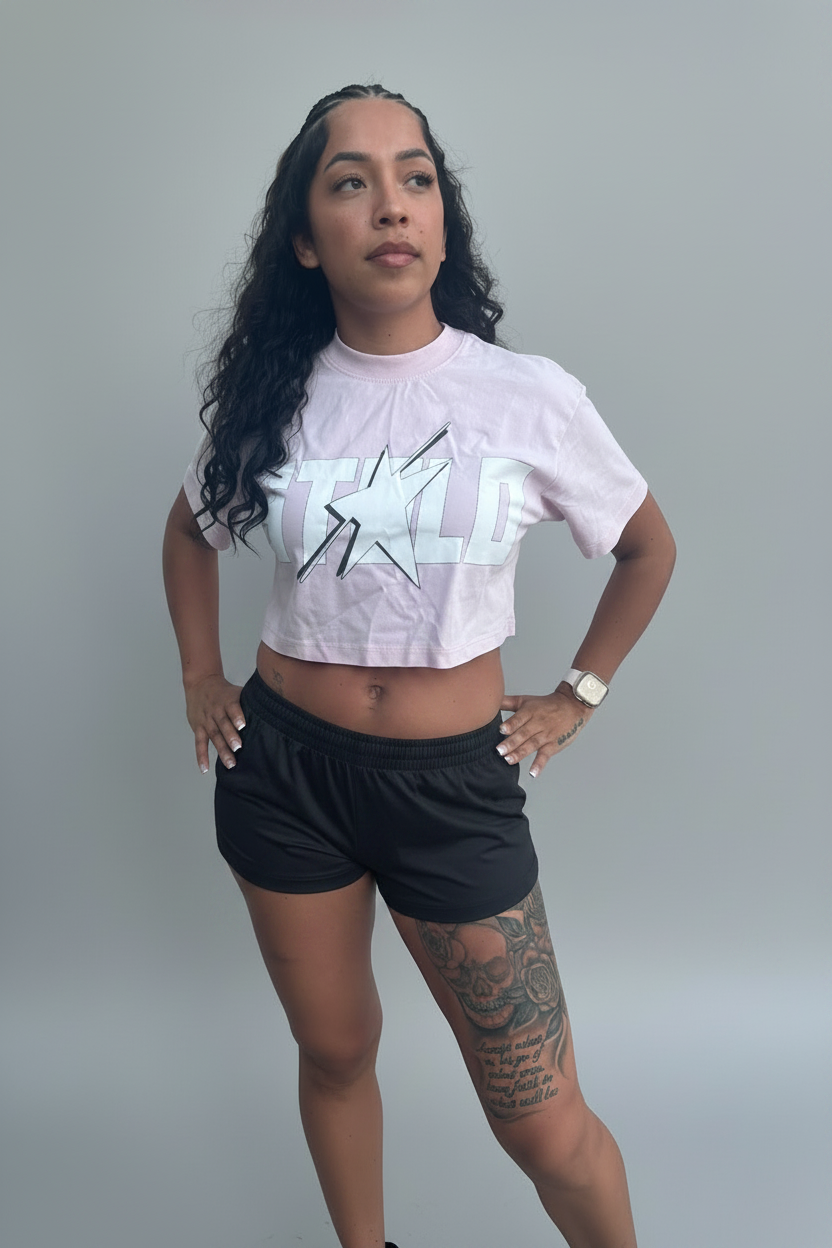 Stolo Clothing Co STARCHILD Washed Loose-Fit Heavyweight Cropped Tee (230 GSM)