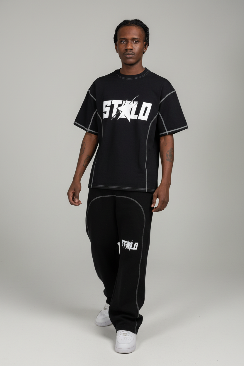 Stolo Clothing Co STARCHILD Stitched Boxy Cotton Tee