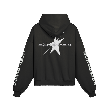 Stolo Clothing Co Starchild X World Wide Distressed Sun Faded Hoodie