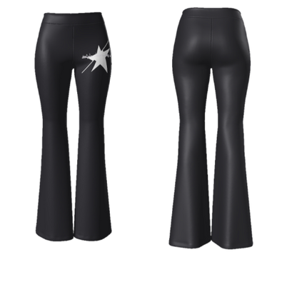 Stolo Clothing Co Starz 444 Flare High Waisted Yoga Pants