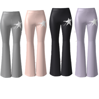 Stolo Clothing Co Starz 444 Flare High Waisted Yoga Pants