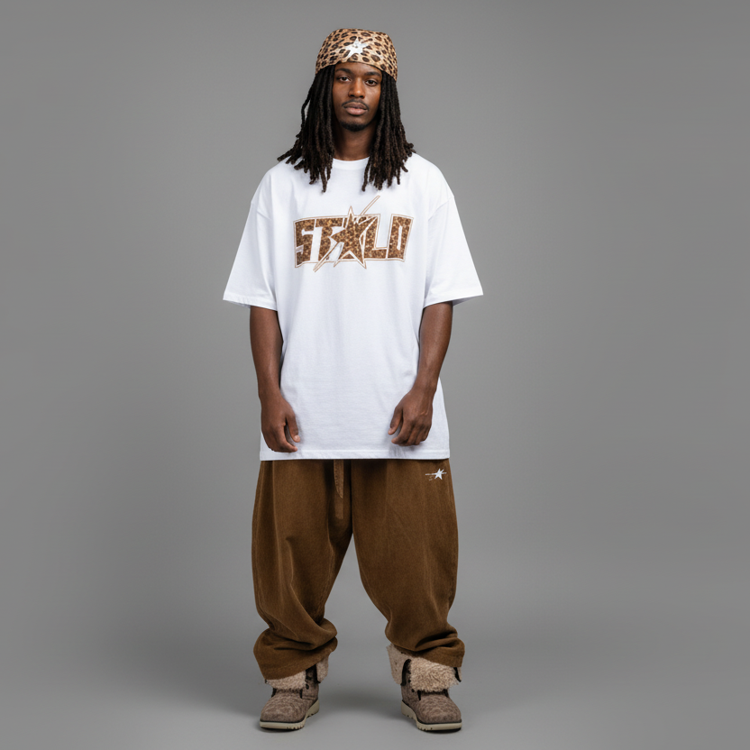 Stolo Clothing Co STARCHILD Leopard Print Plush Boots