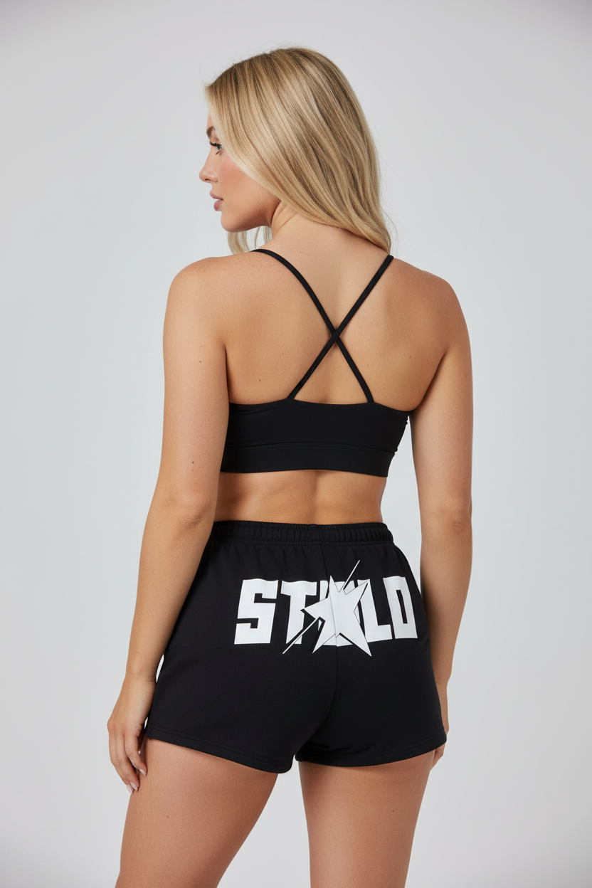 Stolo Clothing Co STARCHILD Back Print Heavyweight Fleece Shorts (350GSM)