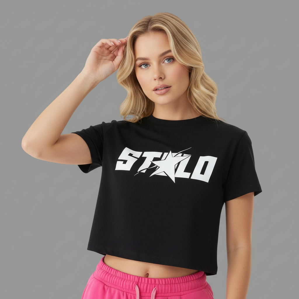 Stolo Clothing Co STARCHILD Classic Slim Fit Mock Neck Tee