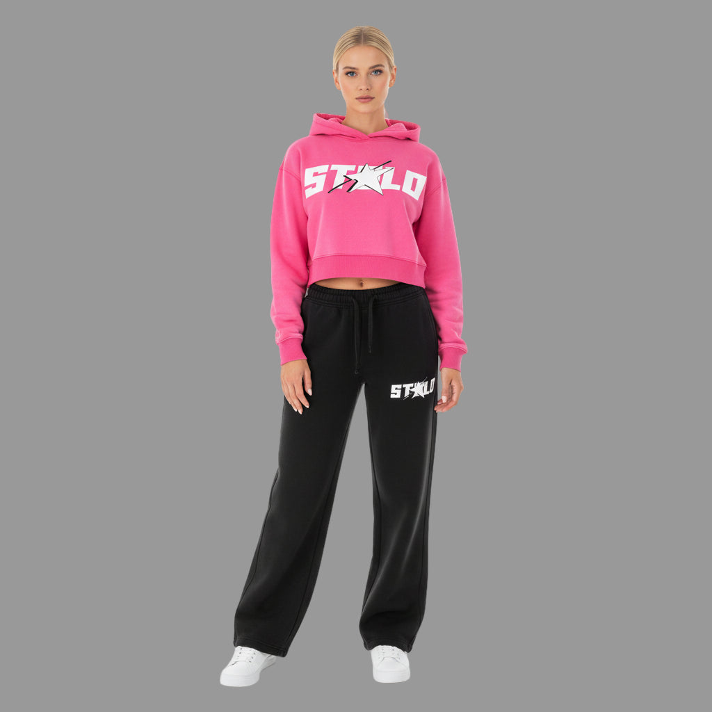 Stolo Clothing Co STARCHILD Cropped Vintage Washed Heavyweight Hoodie