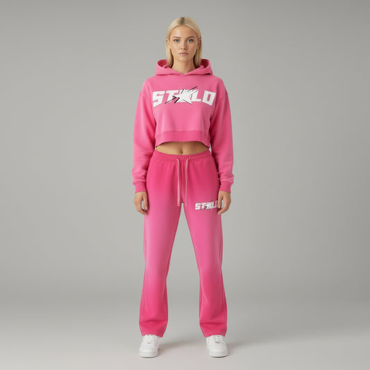 Stolo Clothing Co STARCHILD Cropped Vintage Washed Heavyweight Hoodie