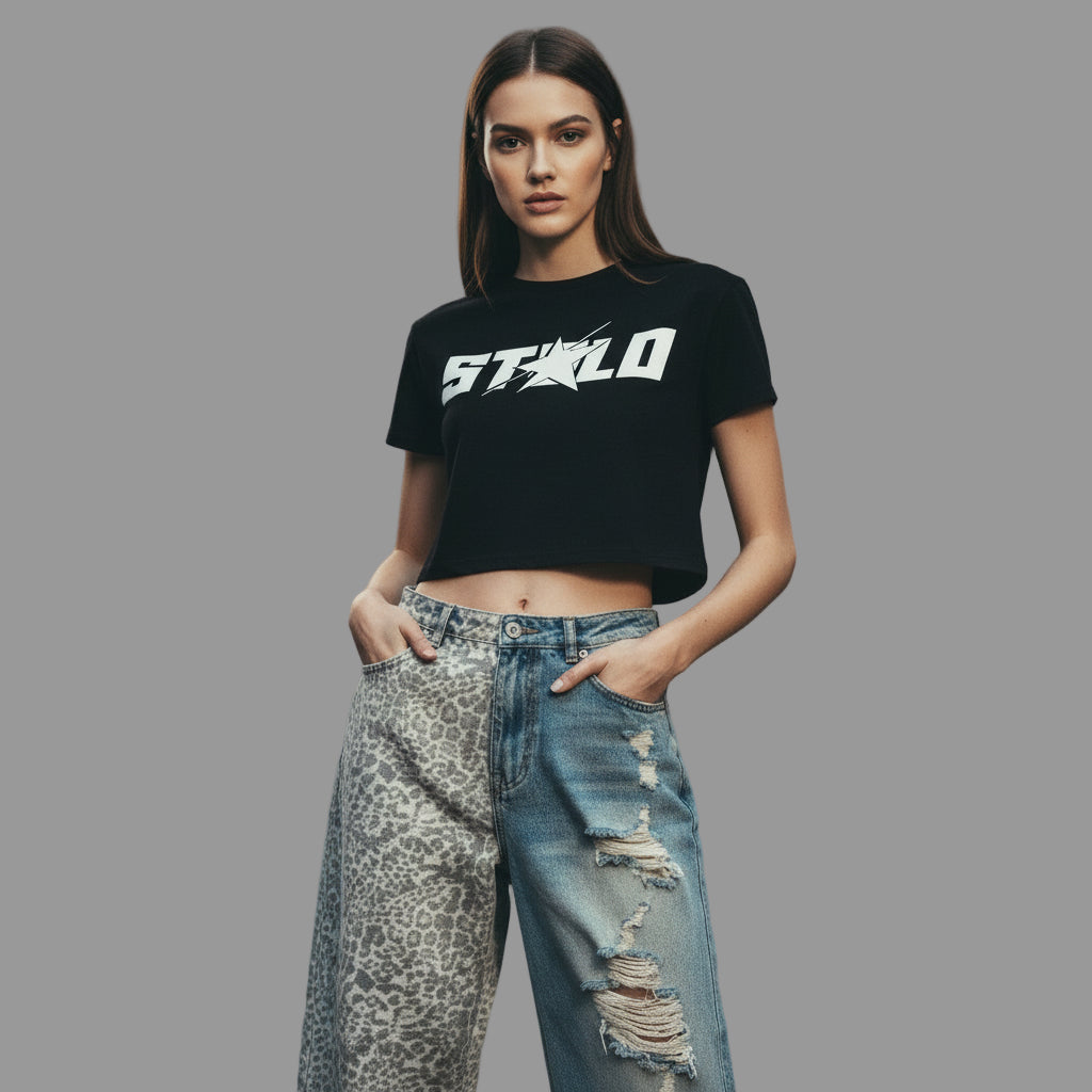 Stolo Clothing Co STARCHILD Classic Slim Fit Mock Neck Tee