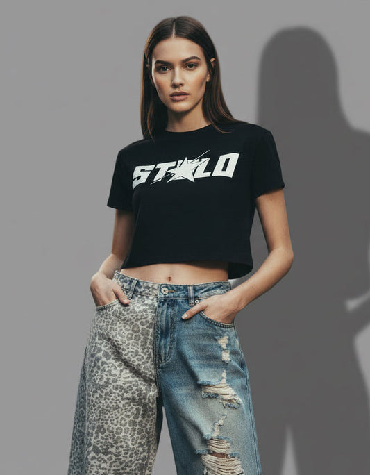 Stolo Clothing Co STARCHILD Classic Slim Fit Mock Neck Tee