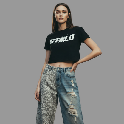 Stolo Clothing Co STARCHILD Classic Slim Fit Mock Neck Tee