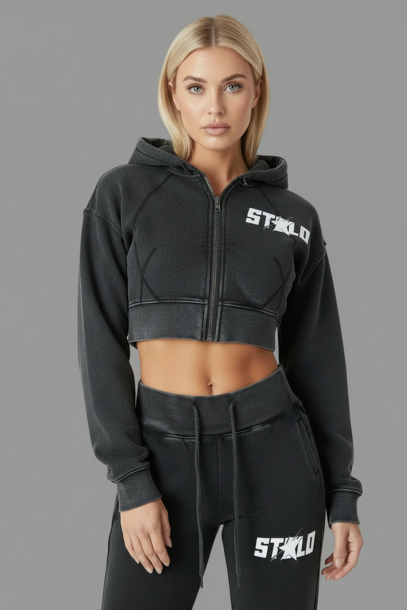 Stolo Clothing Co STARCHILD Vintage Washed Flared Fleece Pants