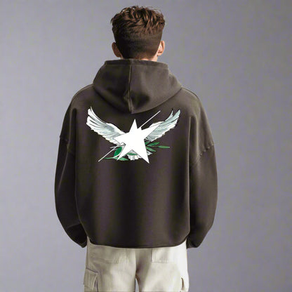 Stolo Clothing Co Birdies Minimalistic Super Oversized Boxy Hoodie