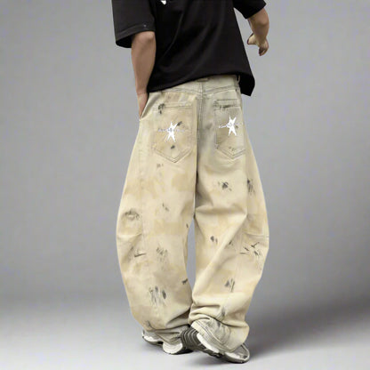 Stolo Clothing Co STARCHILD 1 OF 1 Unisex Curved Blade Baggy Jeans