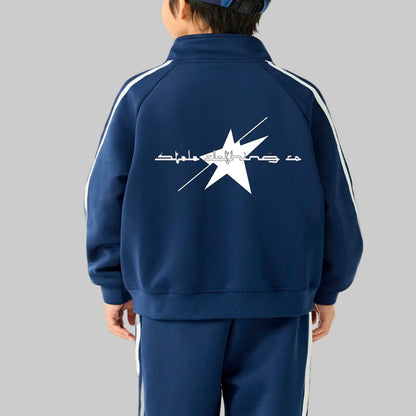 Stolo Clothing Co Kid’s Contrast Tape Coach Jacket
