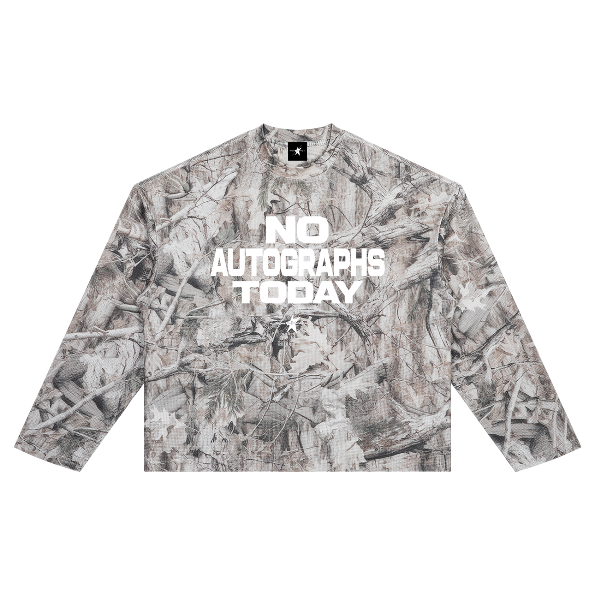 Stolo Clothing Co No Autographs Today Tree Print Camo Waffle Tee