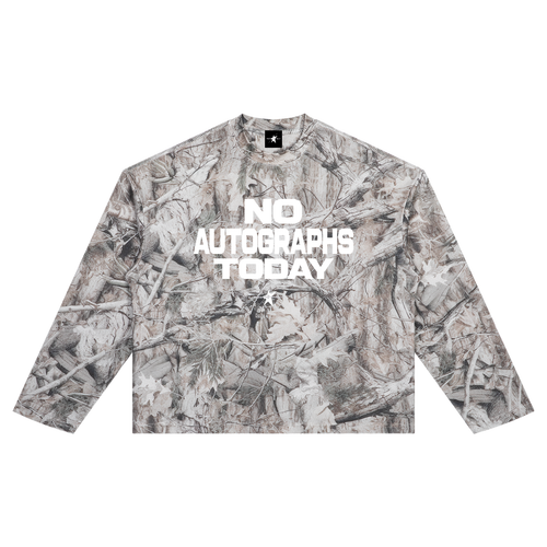 Stolo Clothing Co No Autographs Today Tree Print Camo Waffle Tee