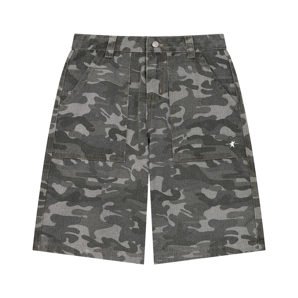 Stolo Clothing Co REBORN 224 Baggy Camo Shorts
