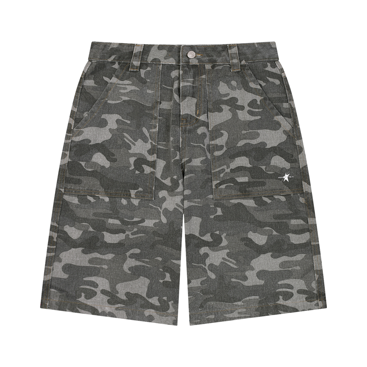 Stolo Clothing Co REBORN 224 Baggy Camo Shorts