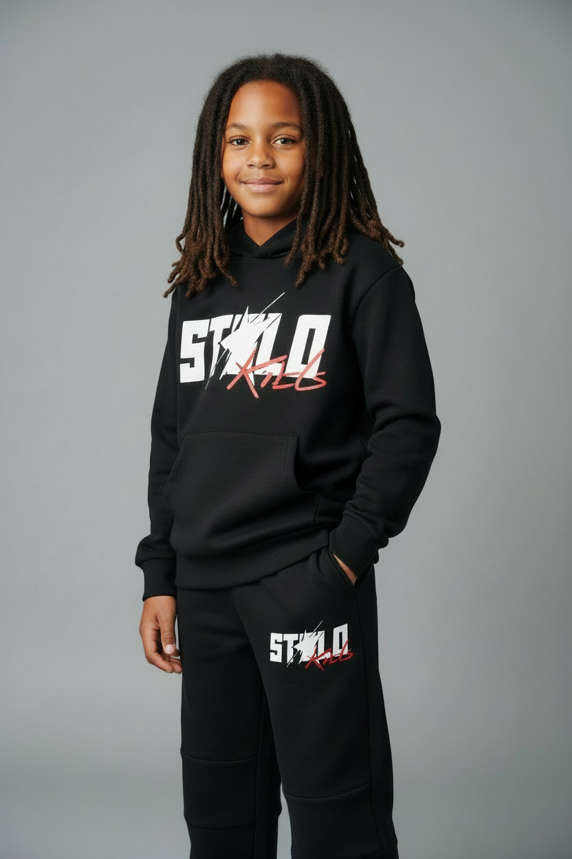 Stolo Clothing Co Stolo Kid's Fleece Straight-Leg Sweatpants